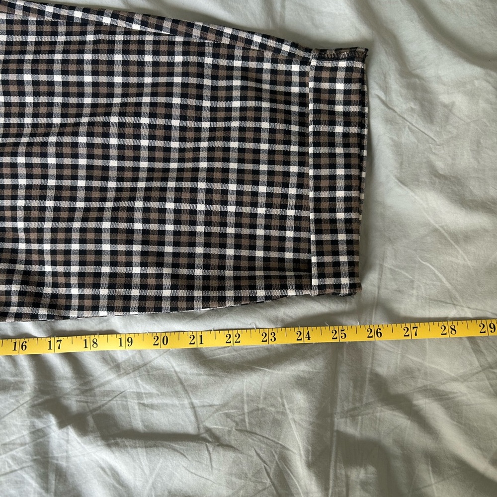 Topshop Plaid Trousers (fit like a size 2) - Picture 6 of 7
